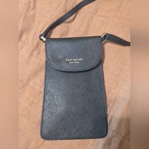 Kate Spade North South Flap Black Crossbody Bag